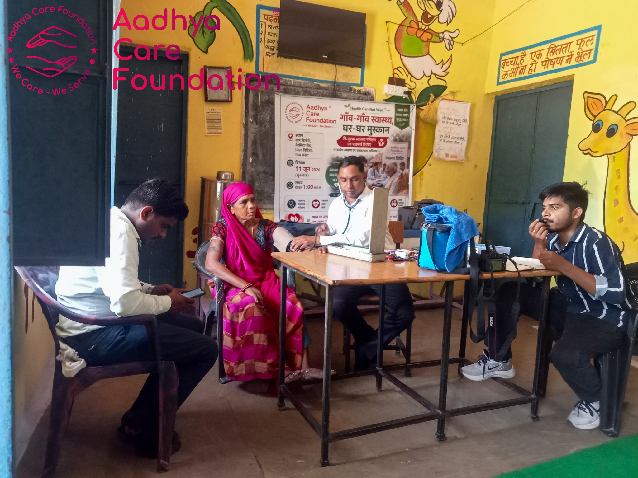 स्वस्थ जीवन – निःशुल्क स्वास्थ्य जाँच एवं चिकित्सा सहायता